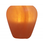 waxinelichthouder vorm "appel" circa 800 gram